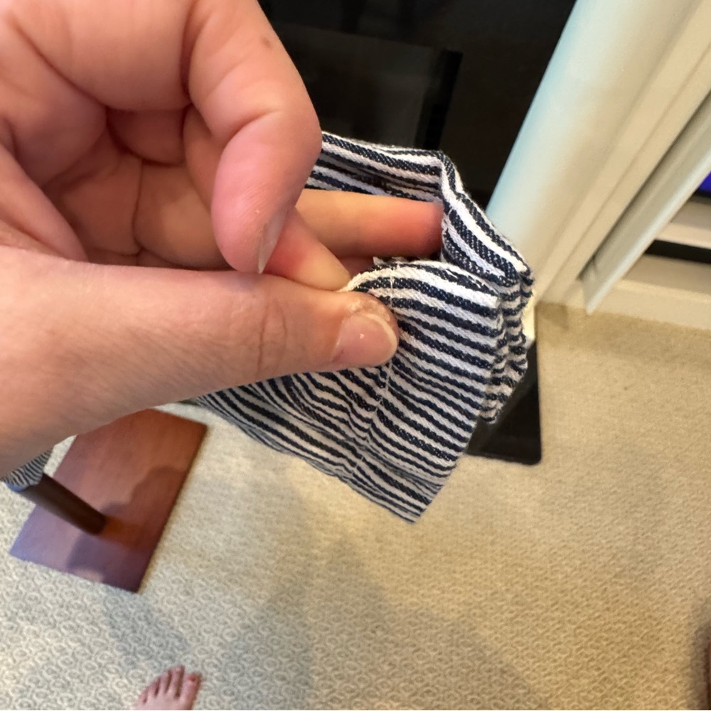 Ami Striped Utility Jacket With Drawstring Waist … - image 4